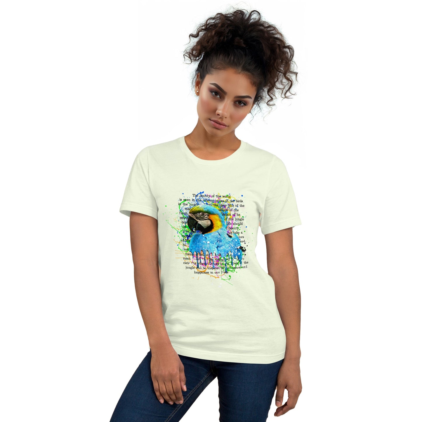 Unisex T-shirt - Vibrant Symphony: Nature’s Palette - T-Shirt