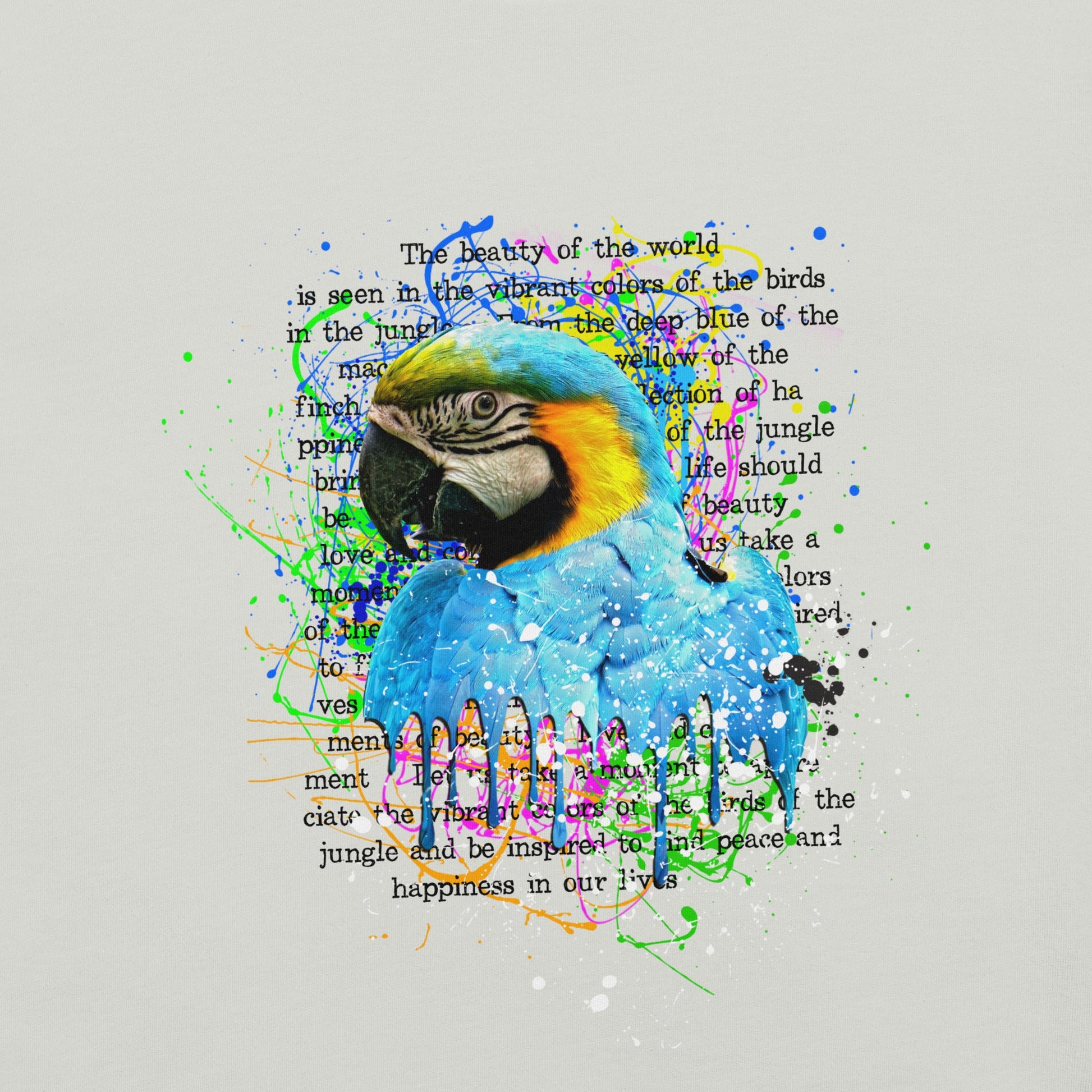 Unisex T-shirt - Vibrant Symphony: Nature’s Palette - T-Shirt