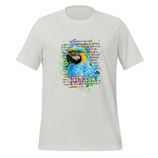 Unisex T-shirt - Vibrant Symphony: Nature’s Palette - Silver / S - T-Shirt