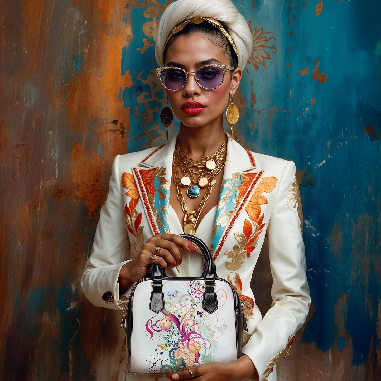 Shoulder Handbag- Ornaments