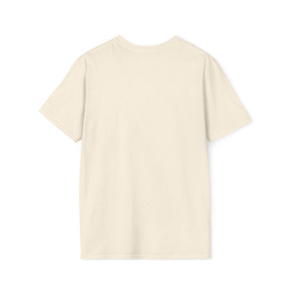 Beige t-shirt on a white background