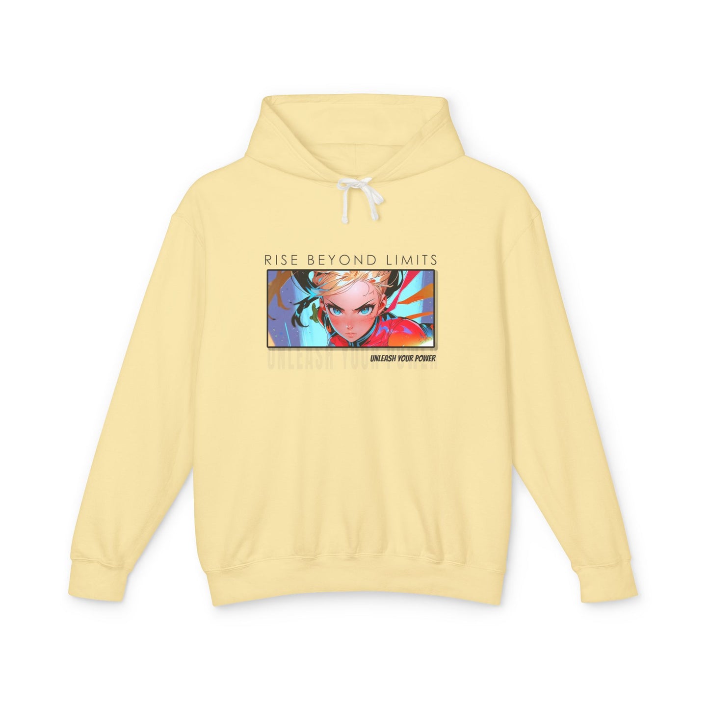 Legends Anime Collage Hoodie — "Rise Beyond Limits" Graphic Sweatshirt