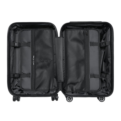 Blue Paisley Carry - On Suitcase - LucyKay store