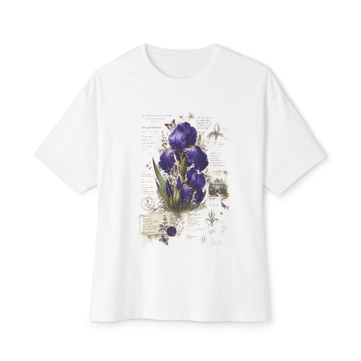 Iris Collage Boxy Tee