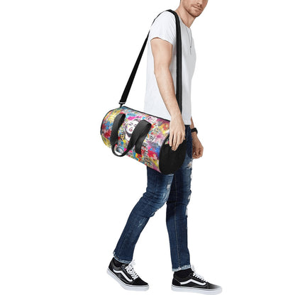 Wild Heart" Pop Art Graffiti Travel Duffel Bag