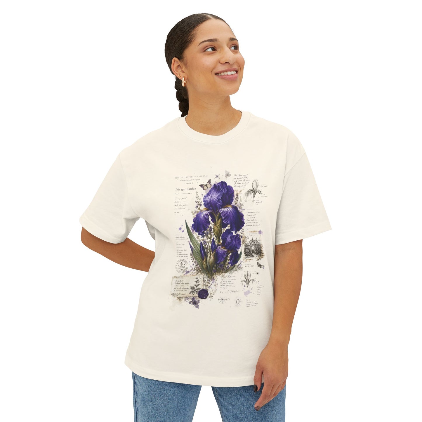 Iris Collage Boxy Tee