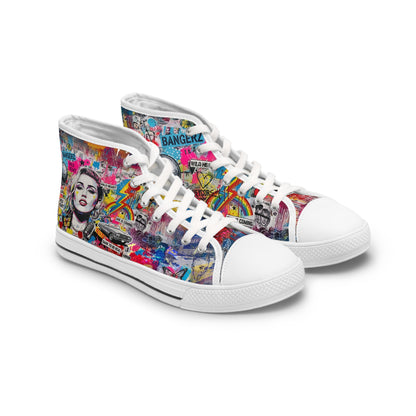 Women’s Graffiti High Top Sneakers