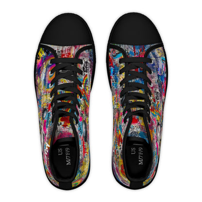 Women’s Graffiti High Top Sneakers