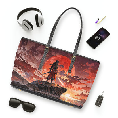 PU Leather Shoulder Bag- Samurai