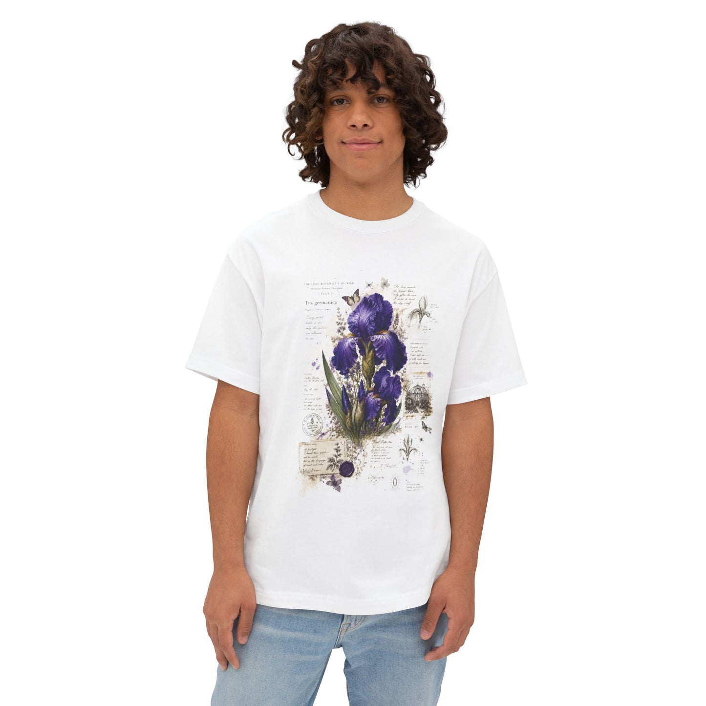 Iris Collage Boxy Tee