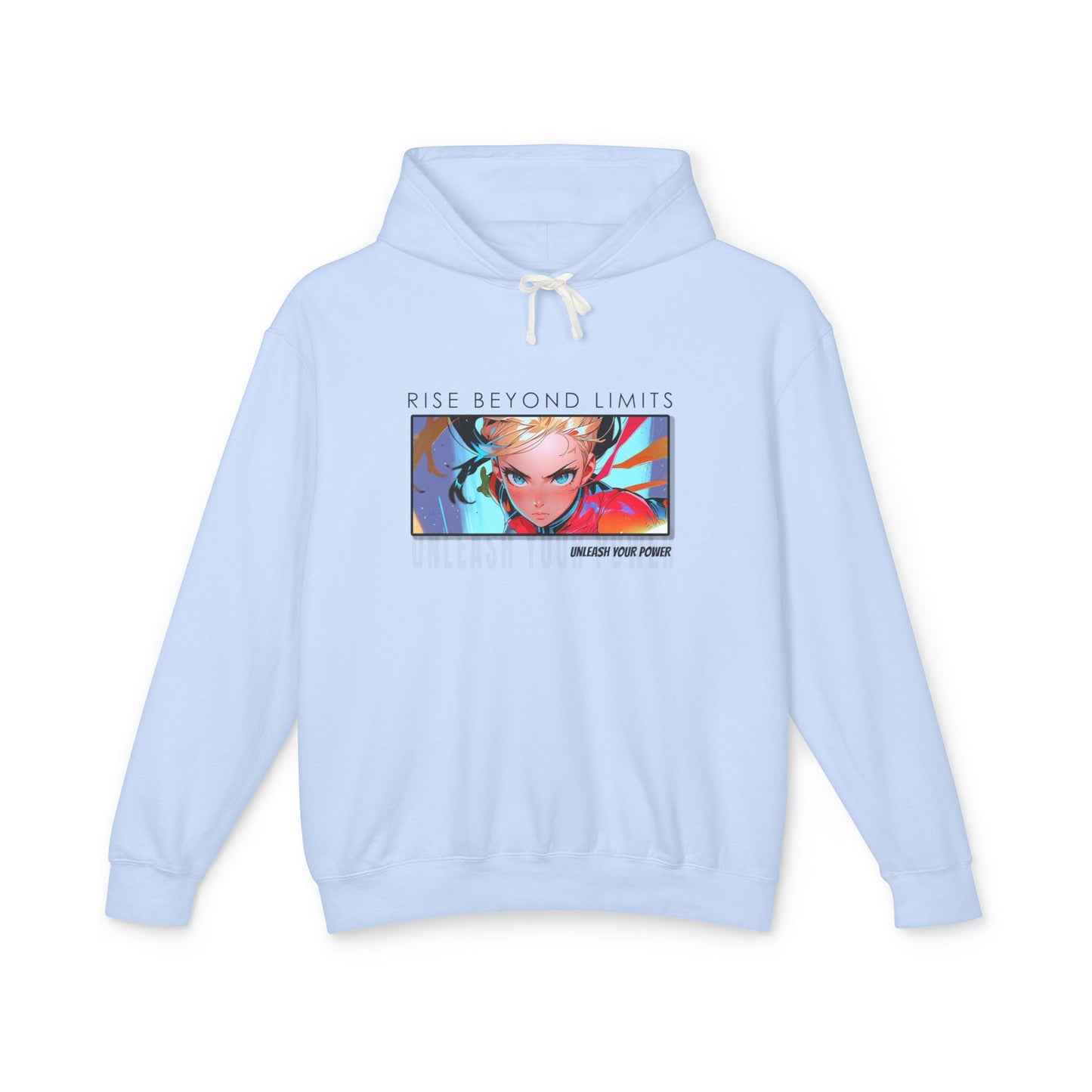 Legends Anime Collage Hoodie — "Rise Beyond Limits" Graphic Sweatshirt