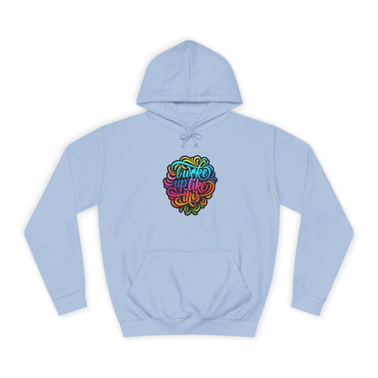Woke Up Like This Hoodie – Unisex College Casual Wear