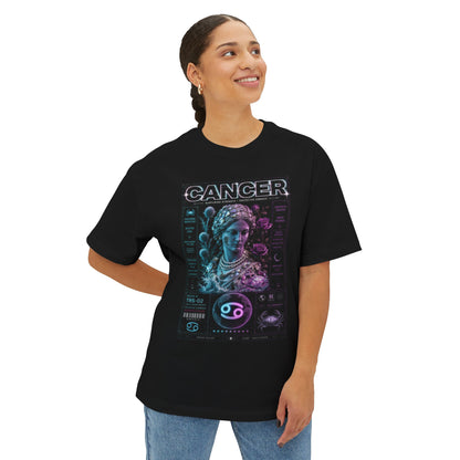 Cancer Zodiac Tee – Retro Neon Astrology Gift T-Shirt