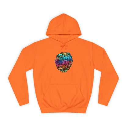 Woke Up Like This Hoodie – Unisex College Casual Wear