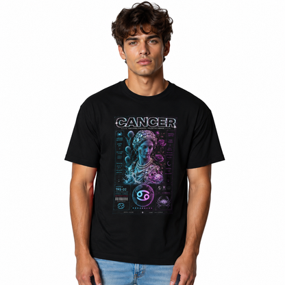 Cancer Zodiac Tee + 6-Month Horoscope & Style Guide Bundle