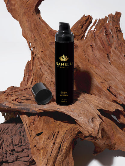 Oil-Free Zinc Face Gel for Men - Ganelli Royal