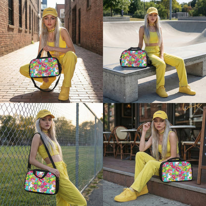 Fitness Handbag - Vibrant Pop Art