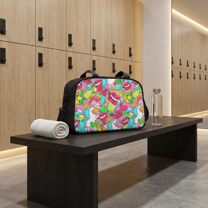 Fitness Handbag - Vibrant Pop Art