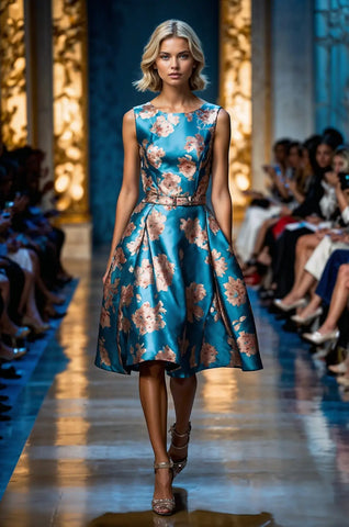 Exploring Floral Print Dresses on the Runway