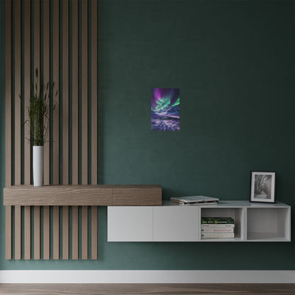 Aurora Borealis Satin Poster - Northern Lights Satin Finish Poster - Poster