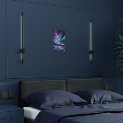 Aurora Borealis Satin Poster - Northern Lights Satin Finish Poster - Poster