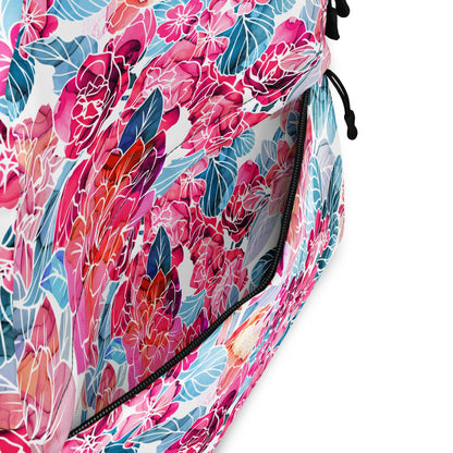 Backpack - Pink Flowers - Bags