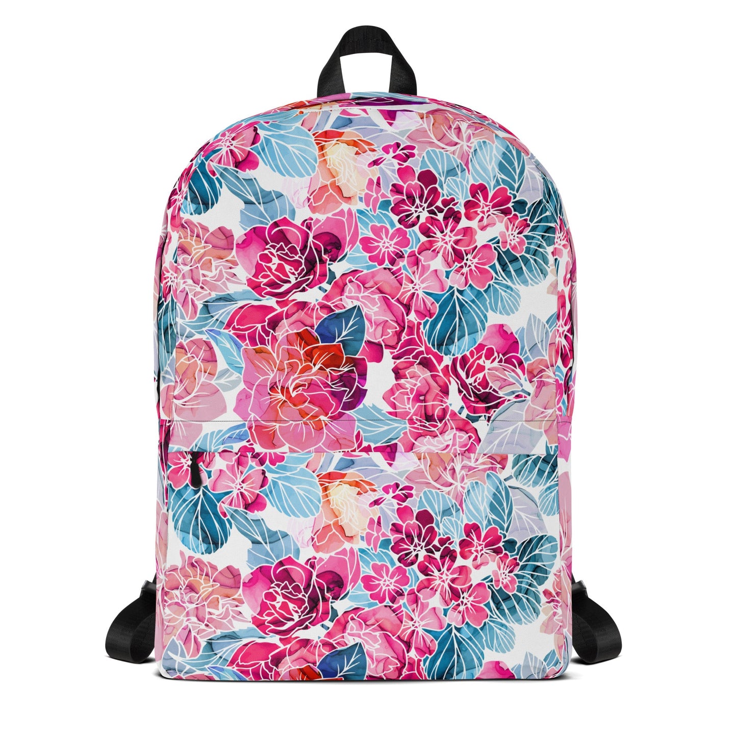 Backpack - Pink Flowers - Bags