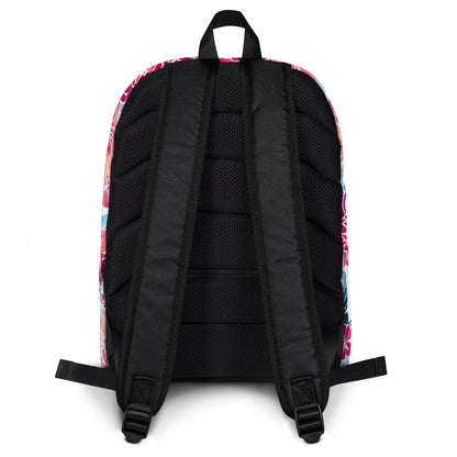 Backpack - Pink Flowers - Bags