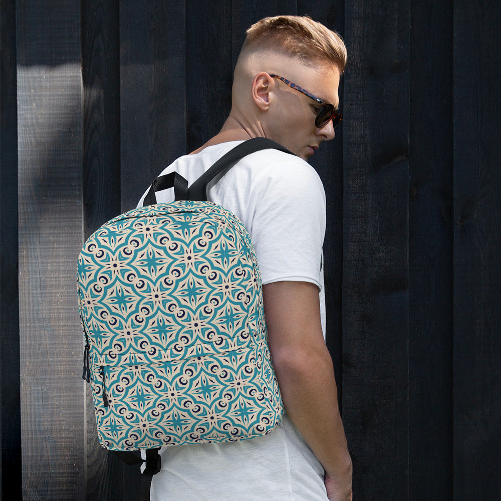 Backpack - Vintage Mosaic Pattern - Bags