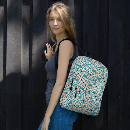 Backpack - Vintage Mosaic Pattern - Bags