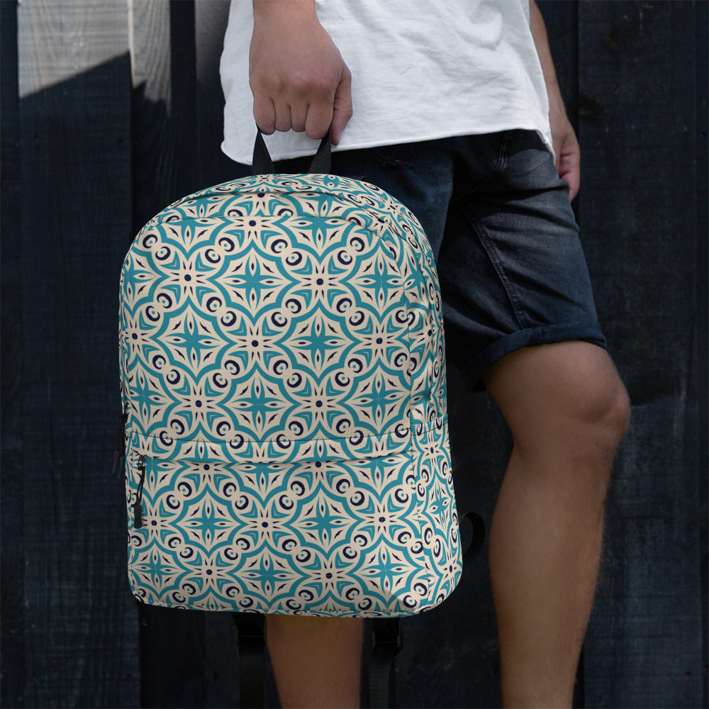 Backpack - Vintage Mosaic Pattern - Bags