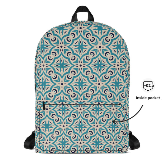 Backpack - Vintage Mosaic Pattern - Bags