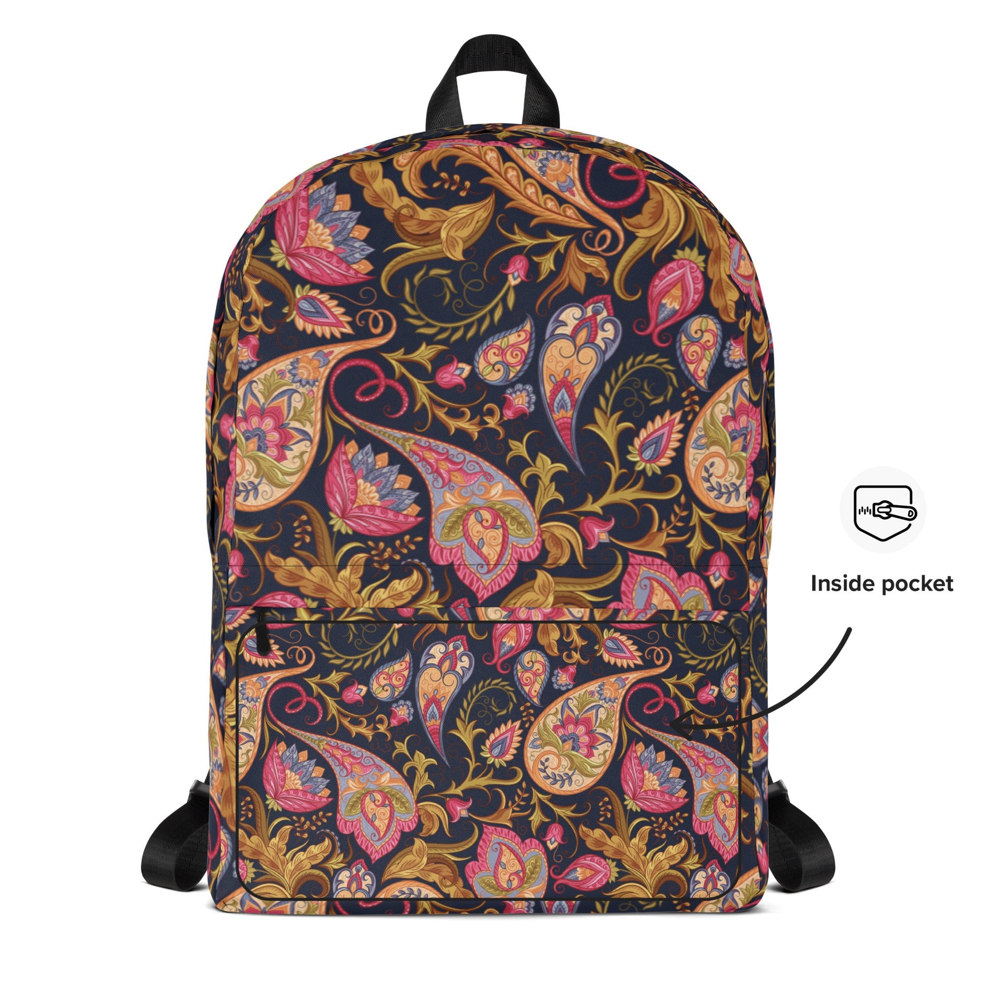 Backpack with paisley design - Bags