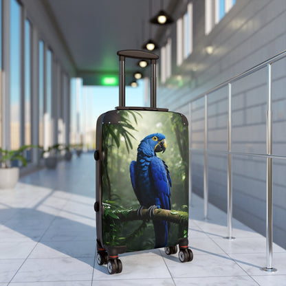 Colorful Parrot Suitcase - Perfect for Travel Enthusiasts - Bags