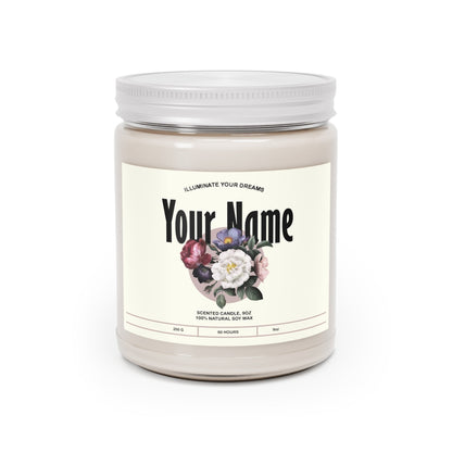 Customizable Scented Candles 9oz - Home Decor