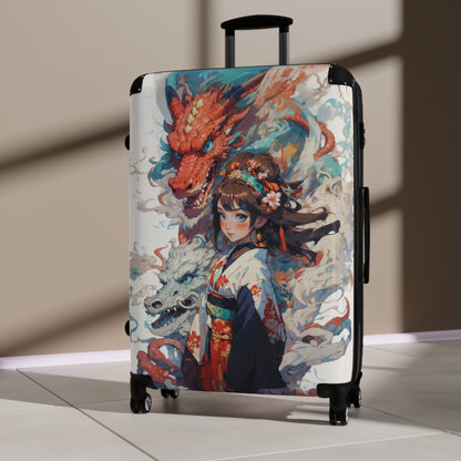 Dragon Empress Suitcase – Stylish Luggage - Bags
