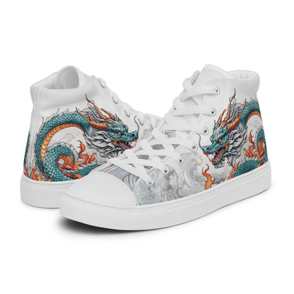 Dragon High Top Canvas Shoes - Shoes