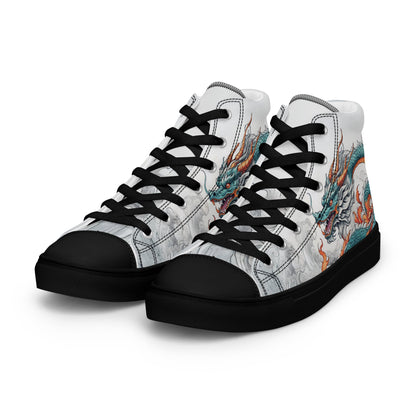 Dragon High Top Canvas Shoes - Shoes