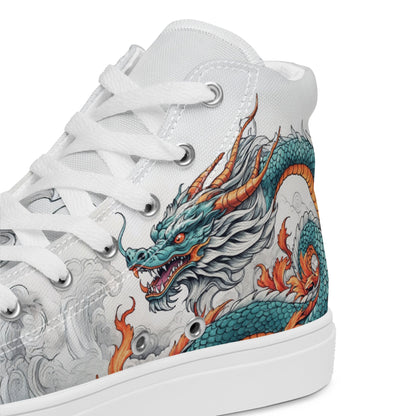 Dragon High Top Canvas Shoes - Shoes