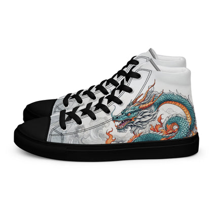 Dragon High Top Canvas Shoes - Shoes