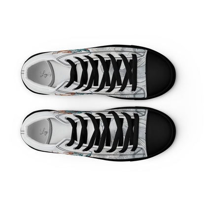 Dragon High Top Canvas Shoes - Shoes