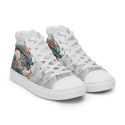 Dragon High Top Canvas Shoes - Shoes