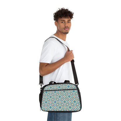 Fitness Handbag - Vintage Elegance - 12.4’’ x 13.3’’ / Black - Bags