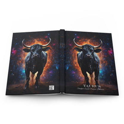 Hardcover Journal Matte - Taurus Zodiac Sign A5 - Journal - Paper products