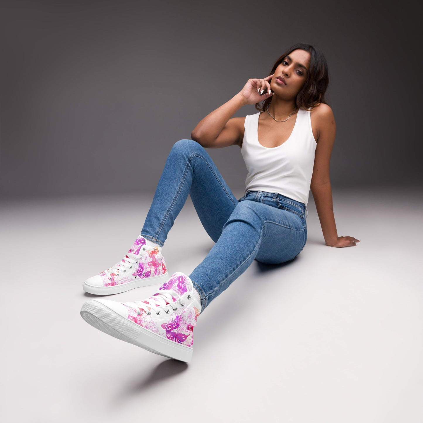 High top canvas shoes - Shoes