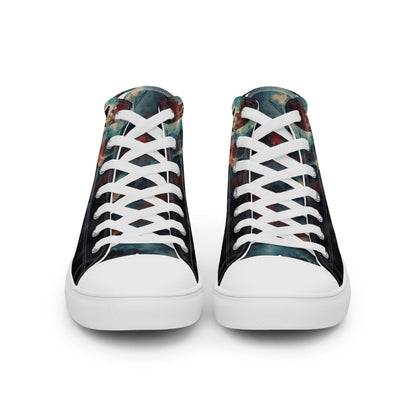 High Top Canvas Shoes- Samurai Spirit - Shoes