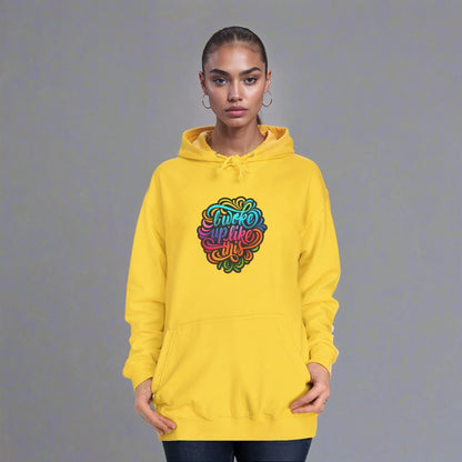 Woke Up Like This Hoodie – Unisex College Casual Wear