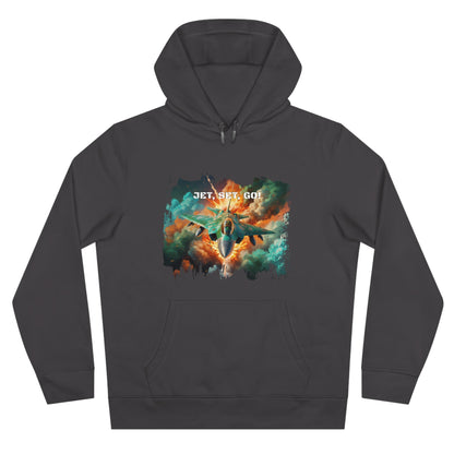 King Hooded Sweatshirt - Jet Set,Go! - Hoodie