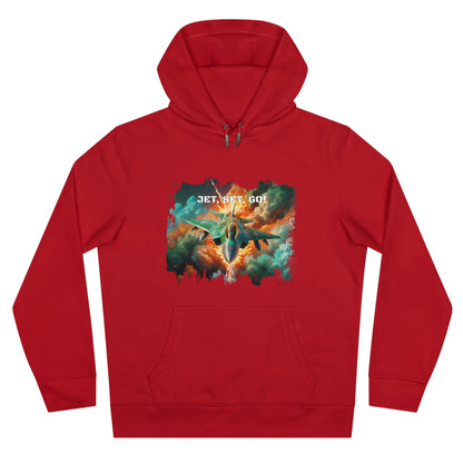 King Hooded Sweatshirt - Jet Set,Go! - Hoodie