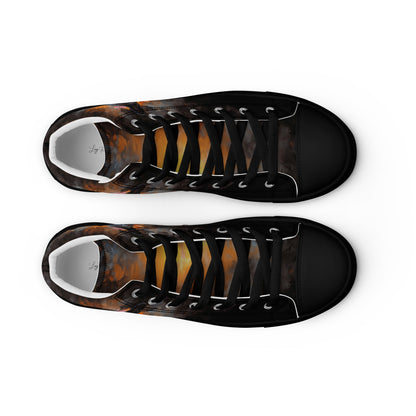 Men’s high top canvas shoes - BLack Panther - Shoes